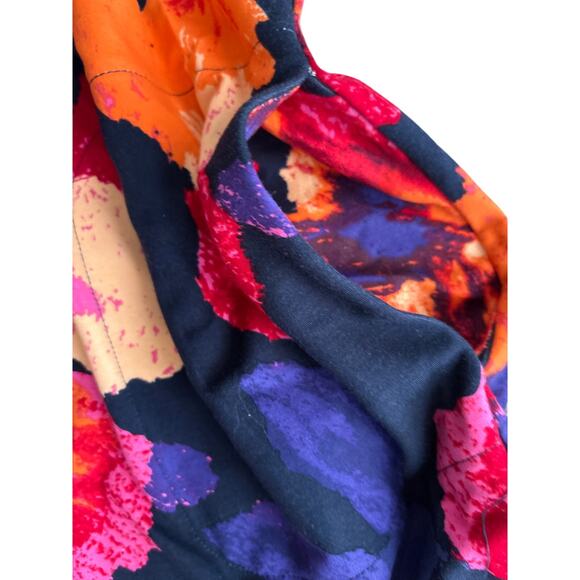 Ulla Popken Floral Print Dress NWT Size 20/22 w/Pockets - Picture 6 of 6